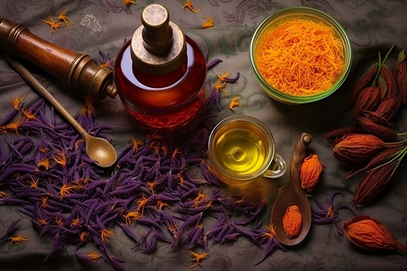 A scientific review of Kumkumadi Taila and its role in skin pigmentation and Varnya effects